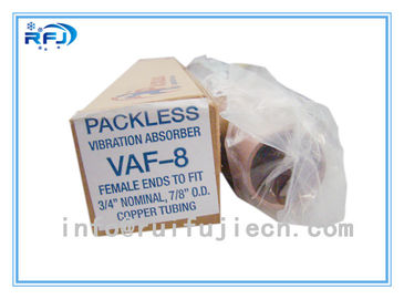 Vibration Resistant Refrigeration Compressor Parts Corrugated Metel Hose VAF Series