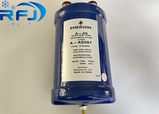Emerson A-AS597 Suction Line Refrigerant Accumulator with 9 in Height Parts Program