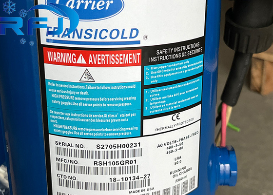 Αγορά RSH105GR01 S2705H00231 Συμπιεστής κυλίνδρων μεταφοράς για ψυγεία online manufacture