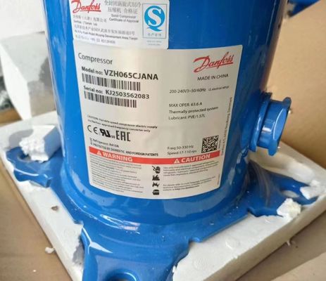 R22 Performer Hermetic AC Scroll Compressor 30HP SY380A4CBE SY380A4CBM για εγκαταστάσεις ψυχρής αποθήκευσης
