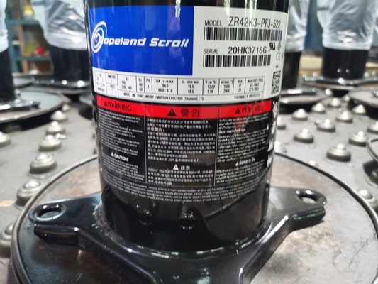 Συμπιεστής zb95kqe-tfd-550 σειράς 13HP Copeland Zb για την ψύξη και τον κλιματισμό