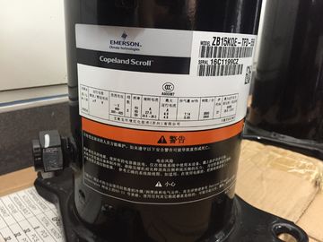 2HP βιομηχανικός συμπιεστής ψύξης, συμπιεστής zb15kqe-tfd-558 κυλίνδρων εναλλασσόμενου ρεύματος