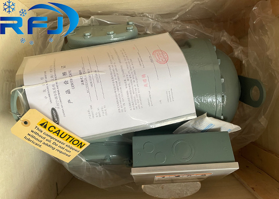 Πράσινο/γκρίζο χρώμα συμπιεστών 30HP 50Hz χαμηλής θερμοκρασίας 06ER099 Carlyle ημι ερμητικό