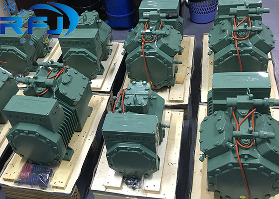 Ημι ερμητικός κύλινδρος 4 συμπιεστών 12HP ψύξης Bitzer 4NES 14Y