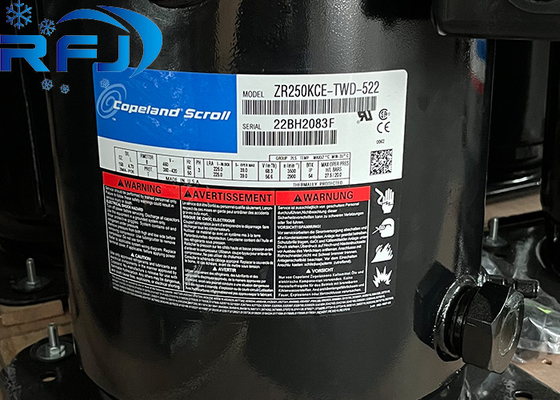 ZR συμπιεστής zr250kce-TWD-522 κυλίνδρων σειράς 20.8HP Copeland