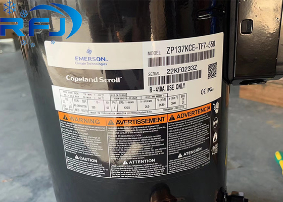 Ψύξη Copeland Scroll Compressor ZP137KCE-TF7-550 380V 3Phase 60Hz
