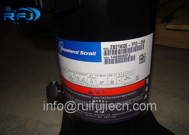 Zb21kqe-tfd-524 χαμηλού θορύβου συμπιεστής 3HP 380V/50Hz R404A κυλίνδρων Copeland
