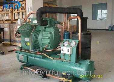 Δροσισμένη συμπύκνωση ψύξης συμπιεστών Bitzer 2CES-3Y χώρων κατάψυξης νερό