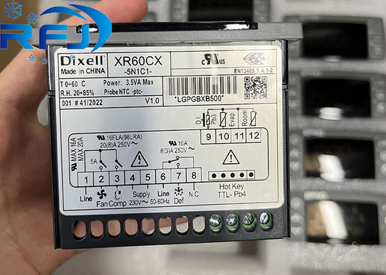 XR60CX-5N1C1 Dixell ψηφιακός ρυθμιστής θερμοκρασίας 230V 3,5VA Max