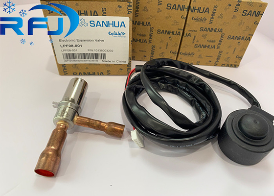 SANHUA Ηλεκτρονική βαλβίδα επέκτασης LPF08-001 Συμπυκνωτή ψύξης