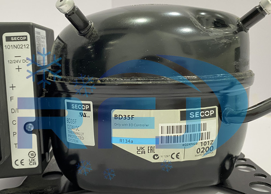 BD35F Ερμητικός συμπυκνωτής ψύξης με έμβολο R134a 100-240V/50-60Hz