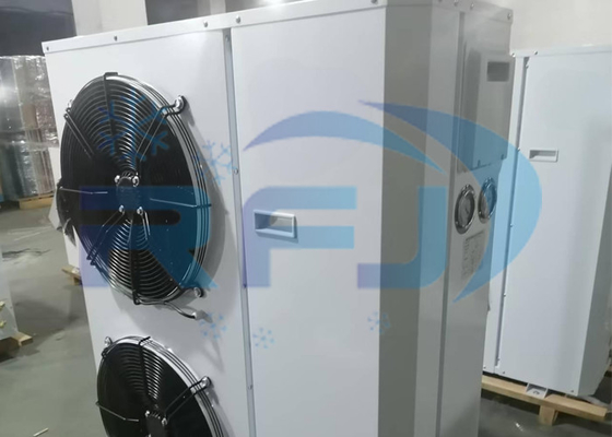 Μονάδα διπλής θέρμανσης μεσαίας και υψηλής θερμοκρασίας R404A R22