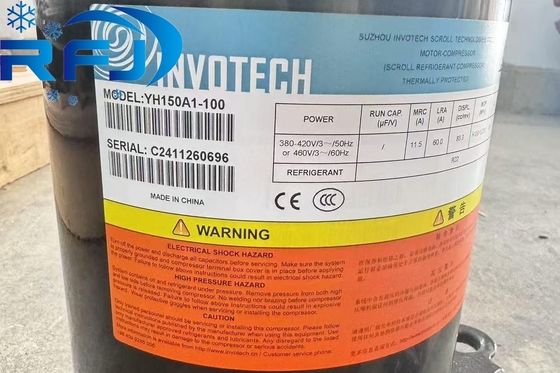 INVOTECH YH150A1-100 Ψυκτικό Συμπυκνωτή κυλίνδρων Ψυκτικό R22