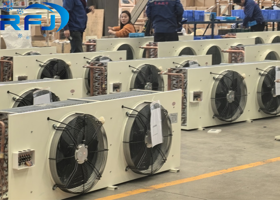 Ειδικός εξατμιστής κρύας αποθήκευσης με 380V/220V τάση και λευκό φινίρισμα