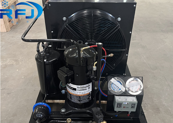 Μονάδα ψύξης αέρα δίνης ανοικτού τύπου 2Hp ZB15 για ισχύουσα θερμοκρασία 10 -15C και ισχύς συμπυκνωτή 1*60-2*60