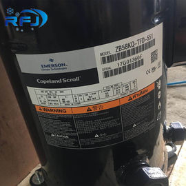 Συμπιεστής 8HP 3 φάση zb58kqe-tfd-522 κυλίνδρων Copeland R404a/R507 πηγή ισχύος εναλλασσόμενου ρεύματος