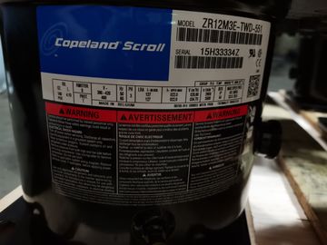 R404 εξατμιστήρας ψύξης, ερμητικοί συμπιεστές zr12m3e-TWD-551 εμβόλων Copeland
