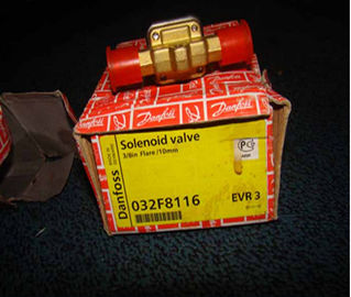Κώδικας 032F8116 βαλβίδων σωληνοειδών ψύξης Danfoss EVR3